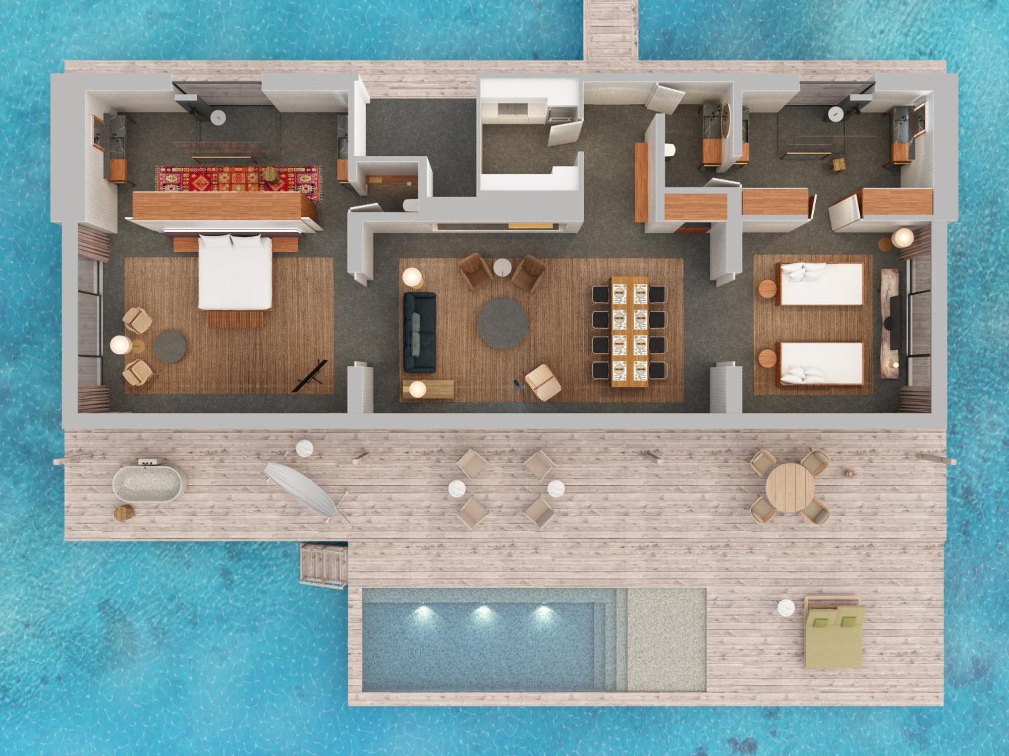 Patina Maldives, Fari Islands Otel Gaafaru Oda fotoğraf